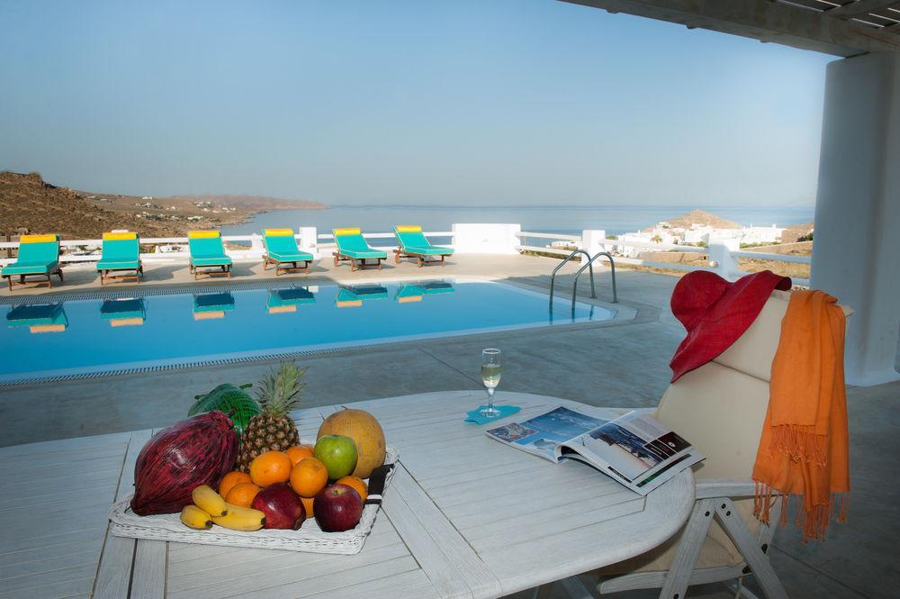 Myconian Princess Luxury Villas Kalafatis Ngoại thất bức ảnh